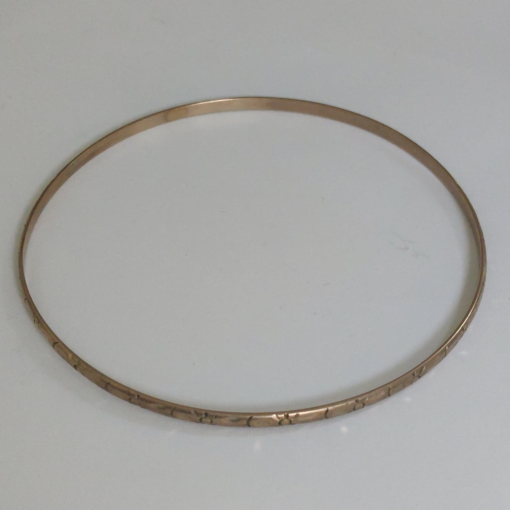 PULSERA RIGIDA ORO 10 K 4.2 GRMS (SEMINUEVO)