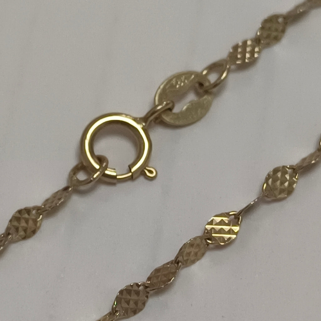 CADENA ORO 14 K 1.6 GRMS (SEMINUEVO)