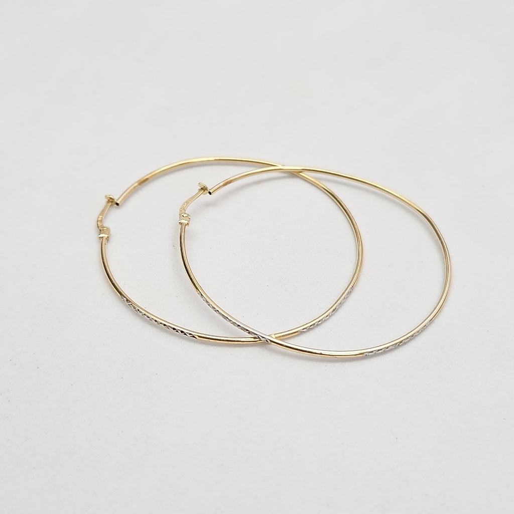 ARRACADAS PAR ORO 14 K 2.4 GRMS (SEMINUEVO)