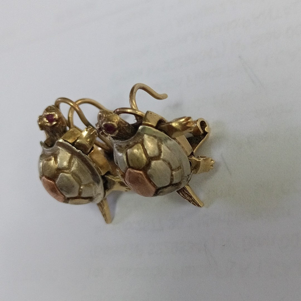 ARETES PAR ORO 10 K 6 GRMS (SEMINUEVO)