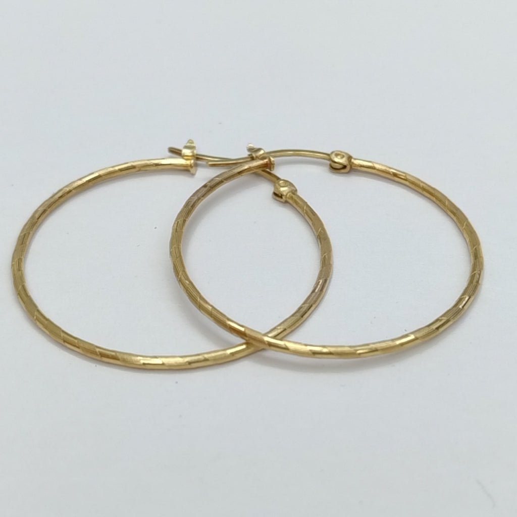 ARRACADAS PAR ORO 14 K 2.5 GRMS (SEMINUEVO)