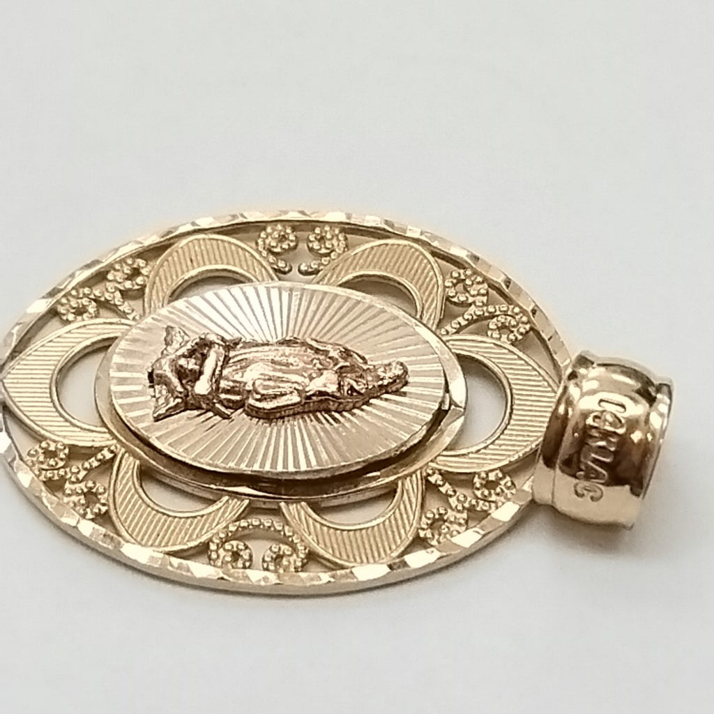 MEDALLA RELIGIOSA ORO 14 K 3,20 GRMS (SEMINUEVO)