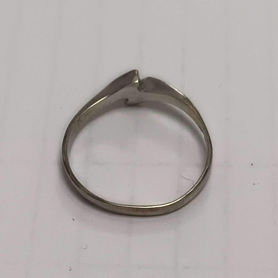 ANILLITO ORO, ORO BLANCO 14 K 1.4 GRMS (SEMINUEVO)