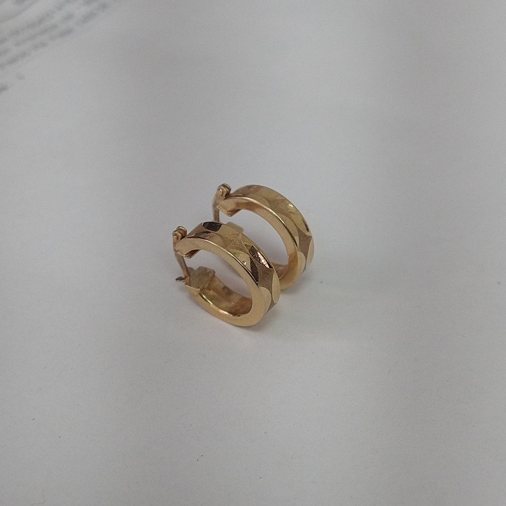 ARRACADAS PAR ORO 14 K 2.7 GRMS (SEMINUEVO)