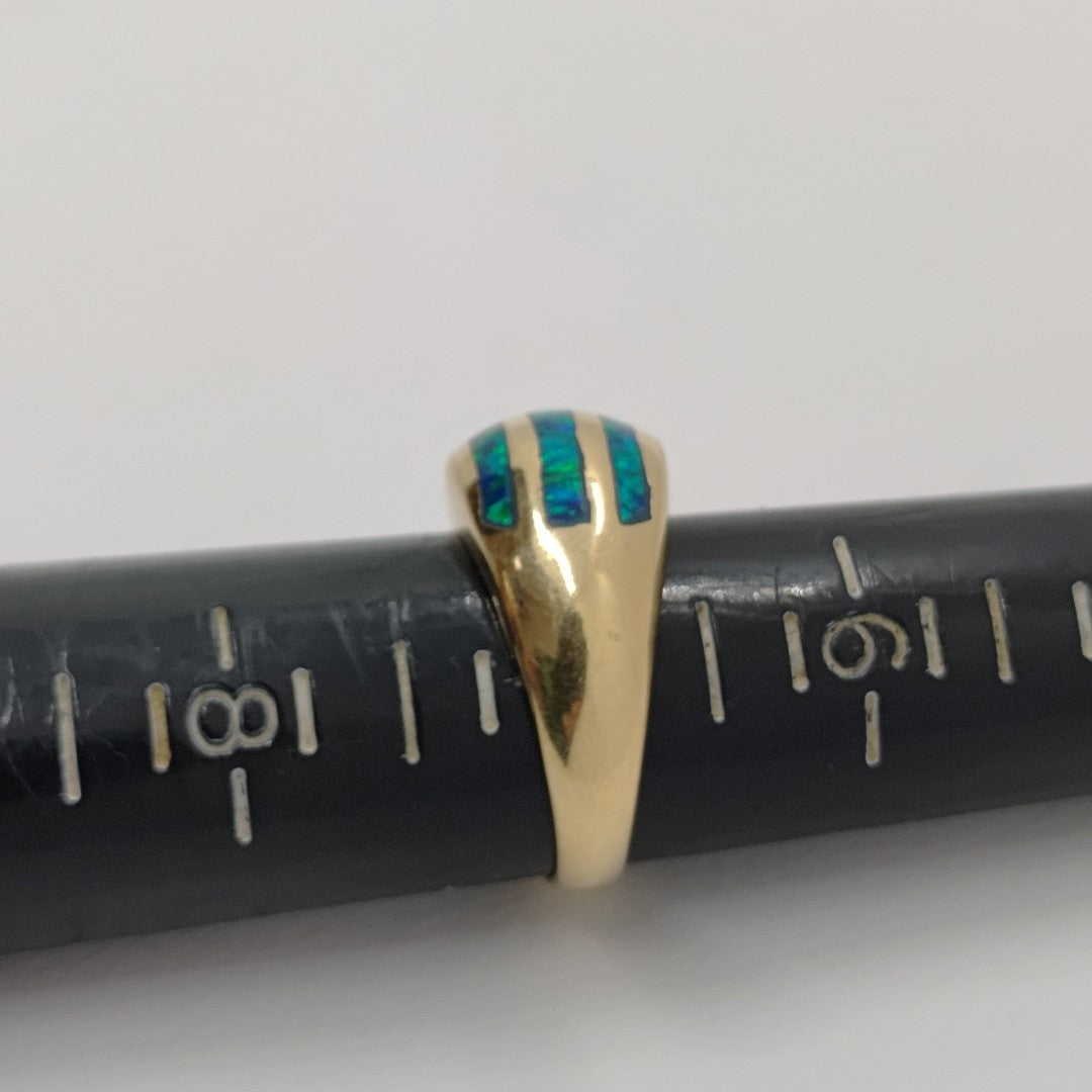 ANILLO ORO 14 K 8.8 GRMS (SEMINUEVO)