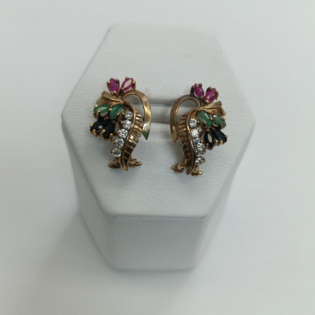 ARETES PAR ORO 8 K 4,30 GRMS (SEMINUEVO)