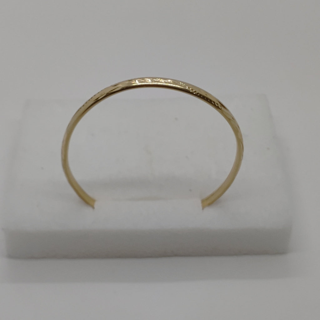 PULSERA RIGIDA ORO 10 K 3.1 GRMS (SEMINUEVO)