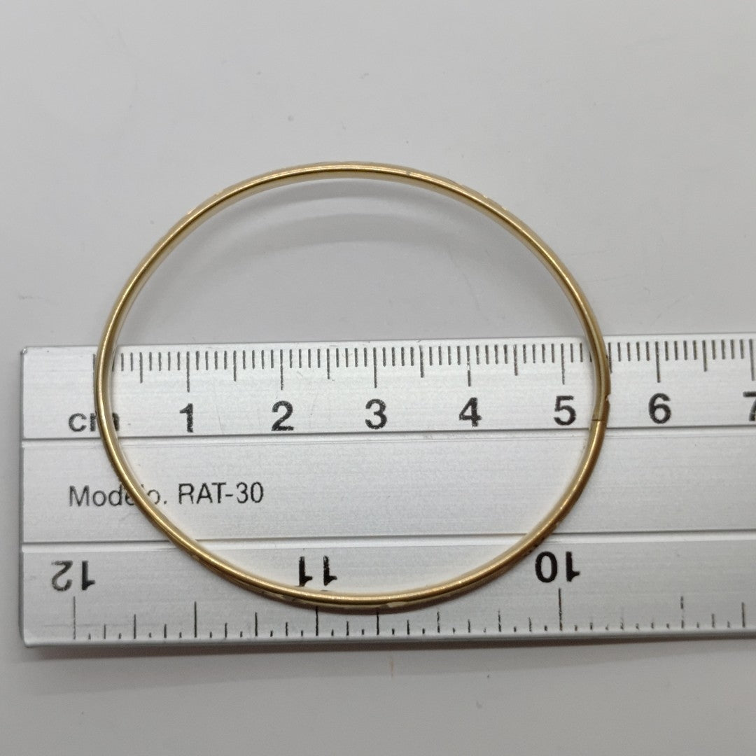 PULSERA RIGIDA ORO 10 K 3 GRMS (SEMINUEVO)