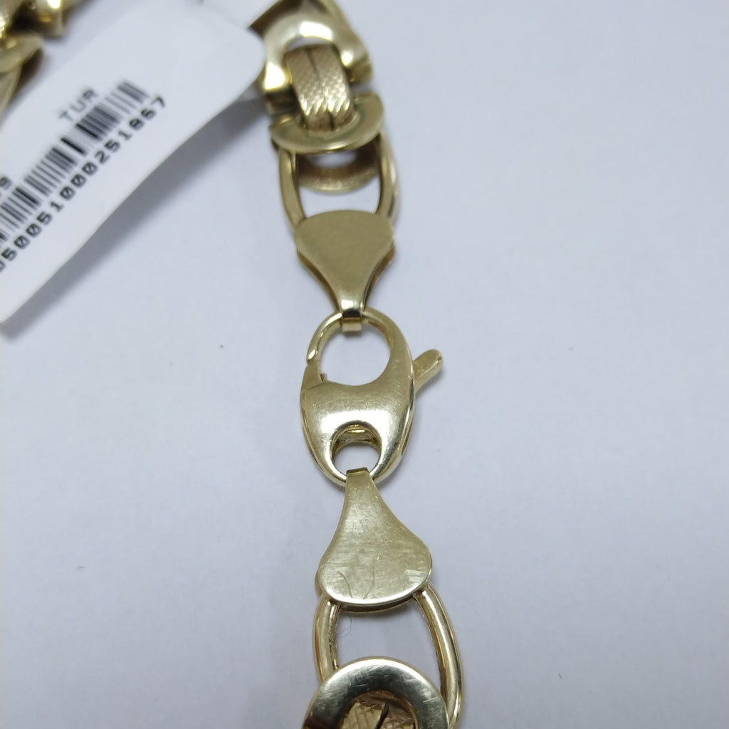 PULSERAS CABALLERO ORO 10K 13.8 (NUEVO)