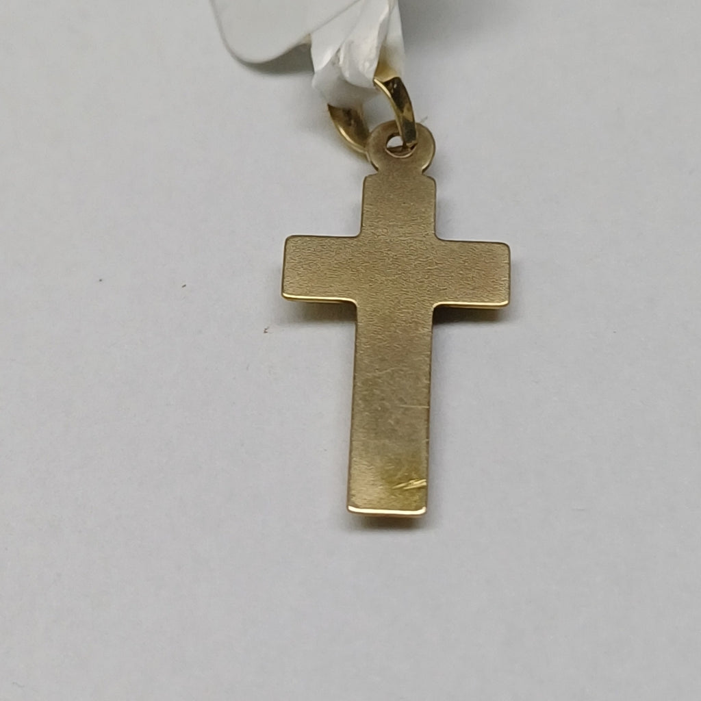 CRUZ, DIJE ORO 14 K 0.7 GRMS (SEMINUEVO)