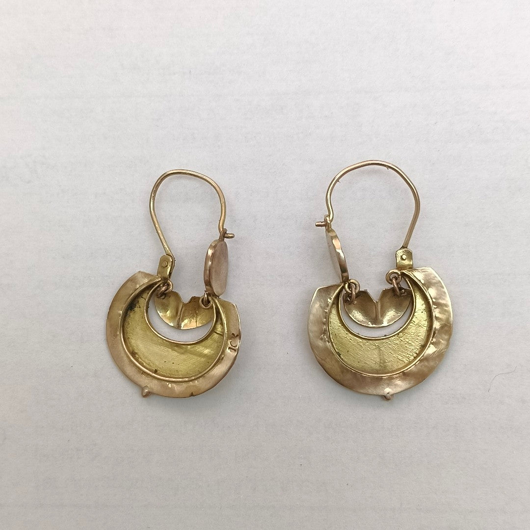 ARETES PAR ORO 10 K 2.7 GRMS (SEMINUEVO)