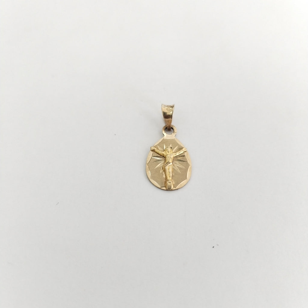 MEDALLA RELIGIOSA ORO 10 K 0.7 GRMS (SEMINUEVO)