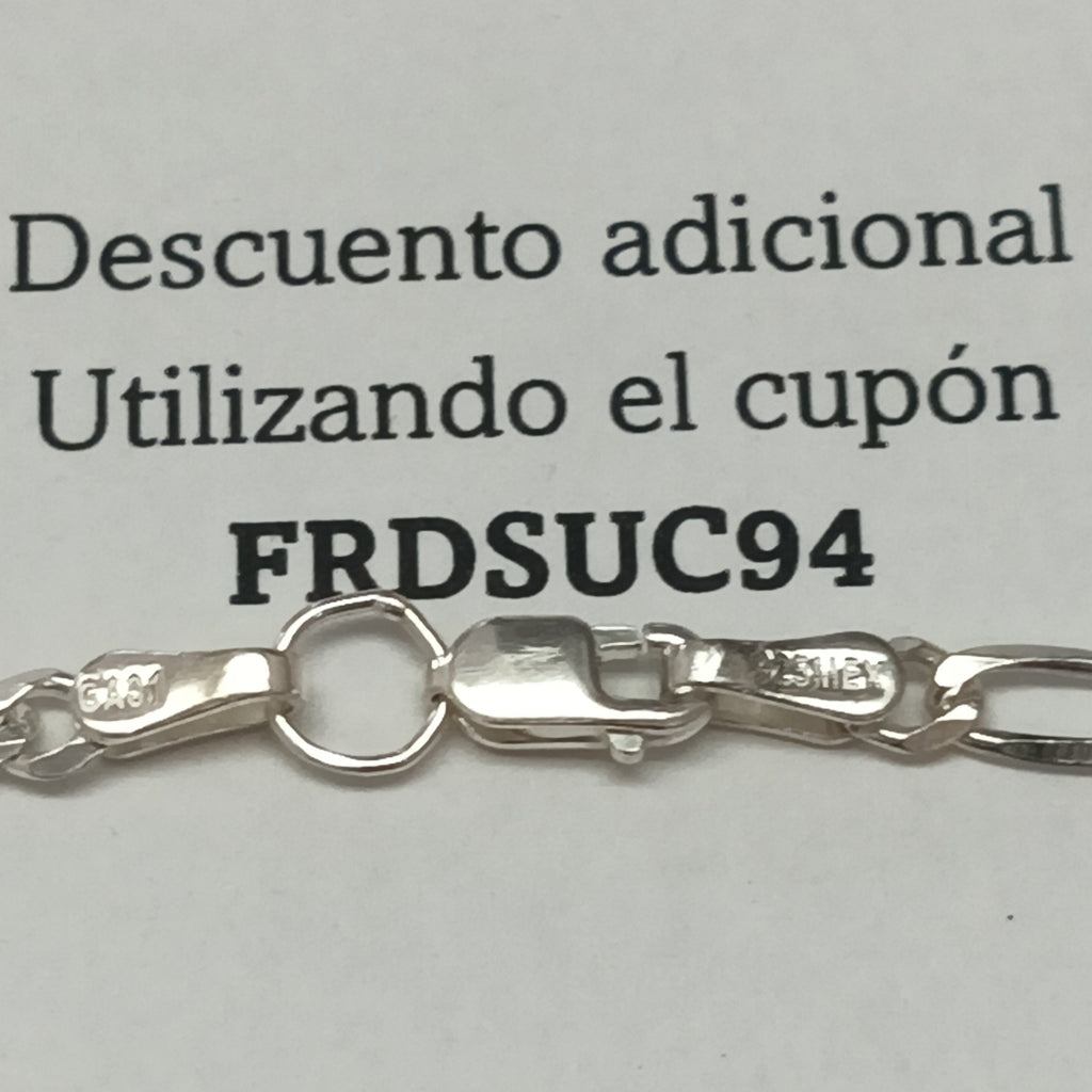 CADENA 3X1 PLATA .925 55 CM 7.12 GR (NUEVO)