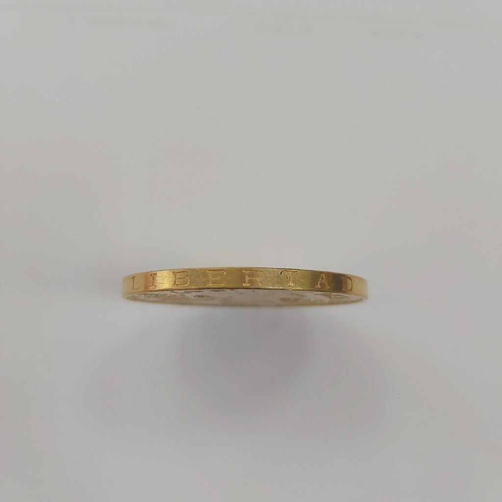 K1 41.6 GRMS 21 K IDENTIFICACIÓN MONEDA NOMINATIVA MONEDAS PESOS 50 PES (SEMINUEVO)