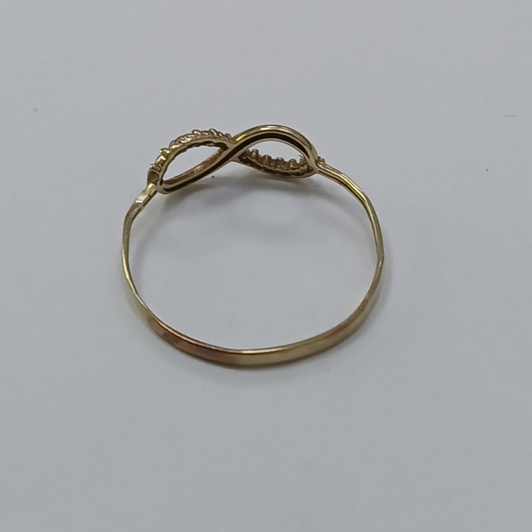 ANILLO ORO 10 K 0,70 GRMS (SEMINUEVO)