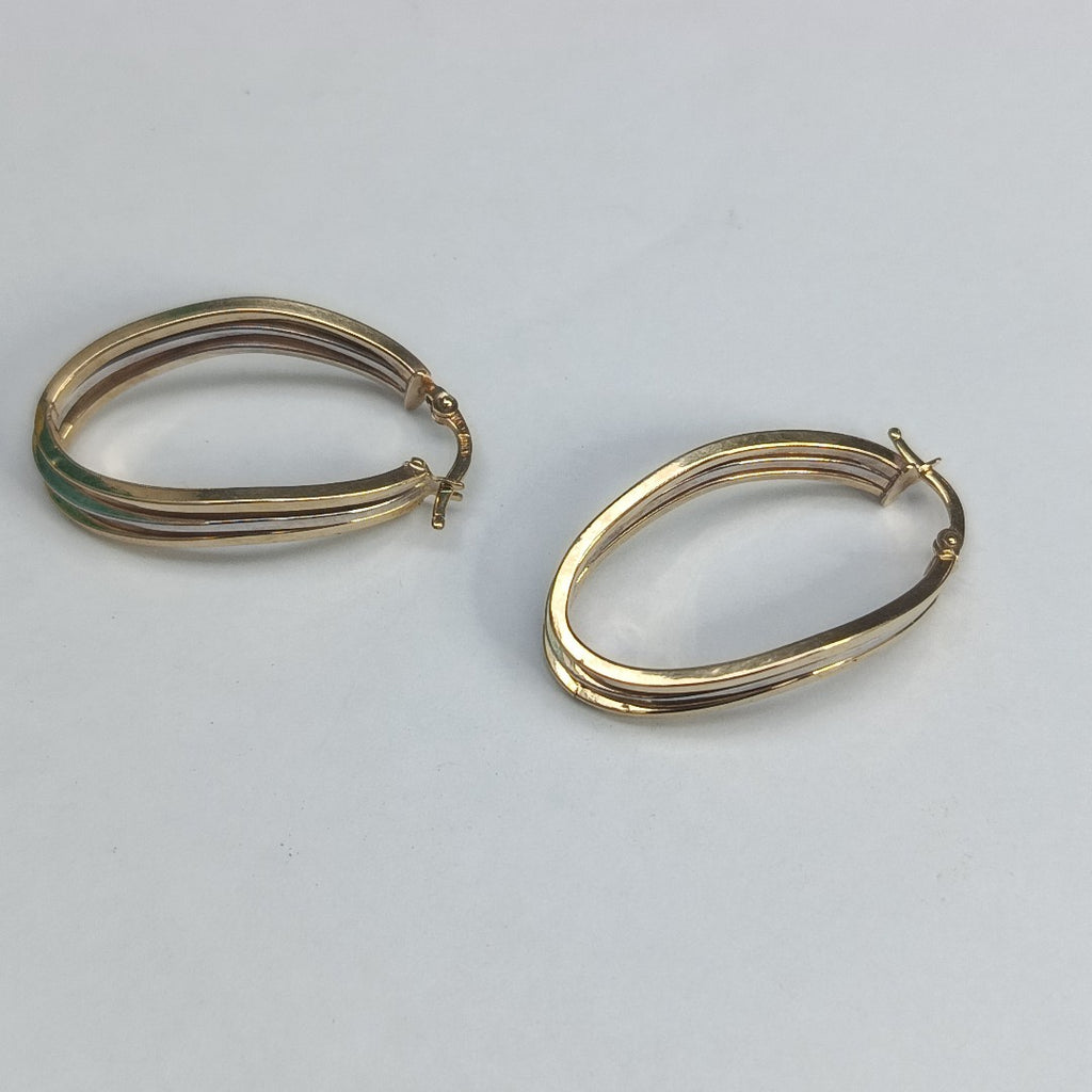 ARETES PAR ORO 14 K 3.1 GRMS (SEMINUEVO)