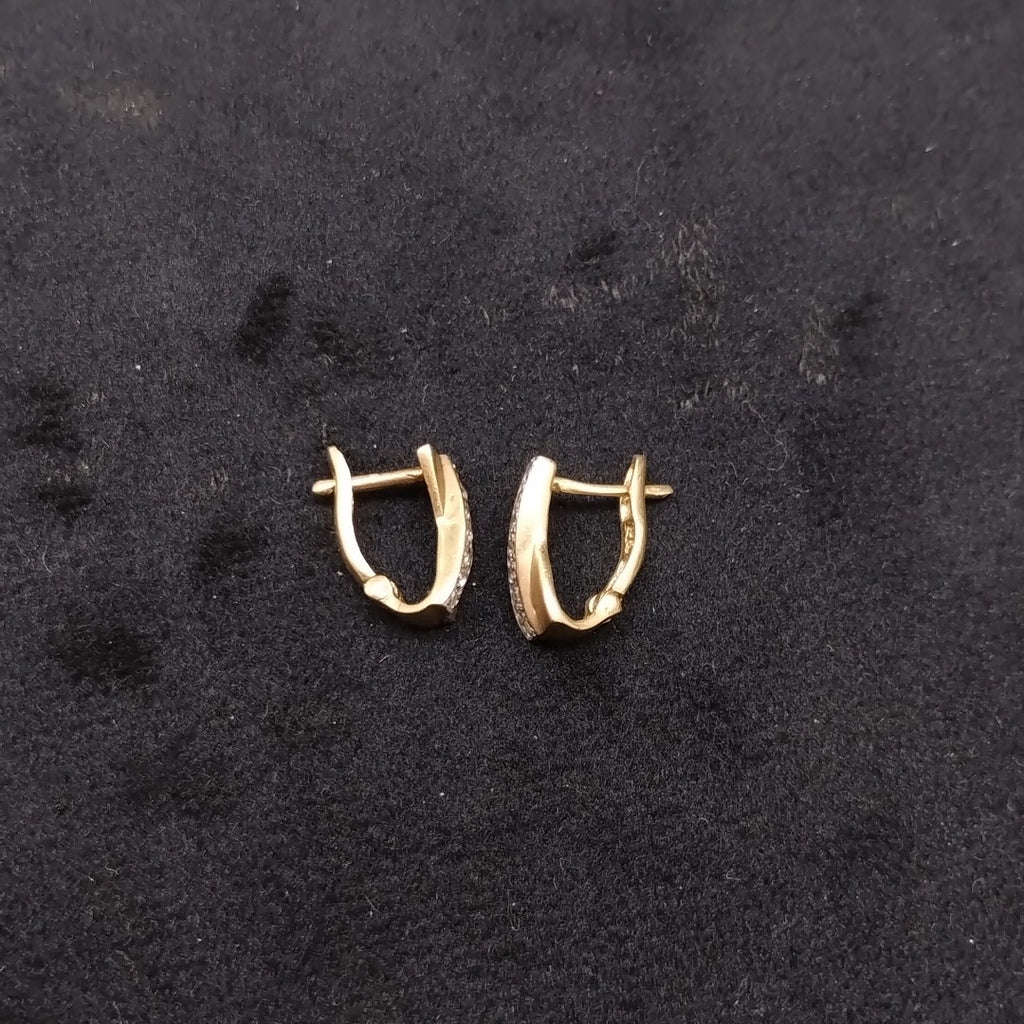 ARETES PAR ORO 10 K 2.4 GRMS (SEMINUEVO)