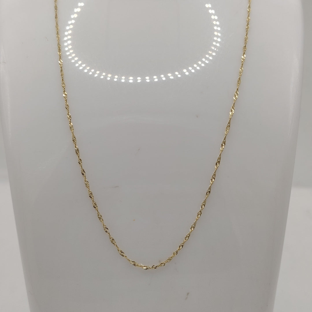 CADENA ORO 10 K 1,00 GRMS (SEMINUEVO)