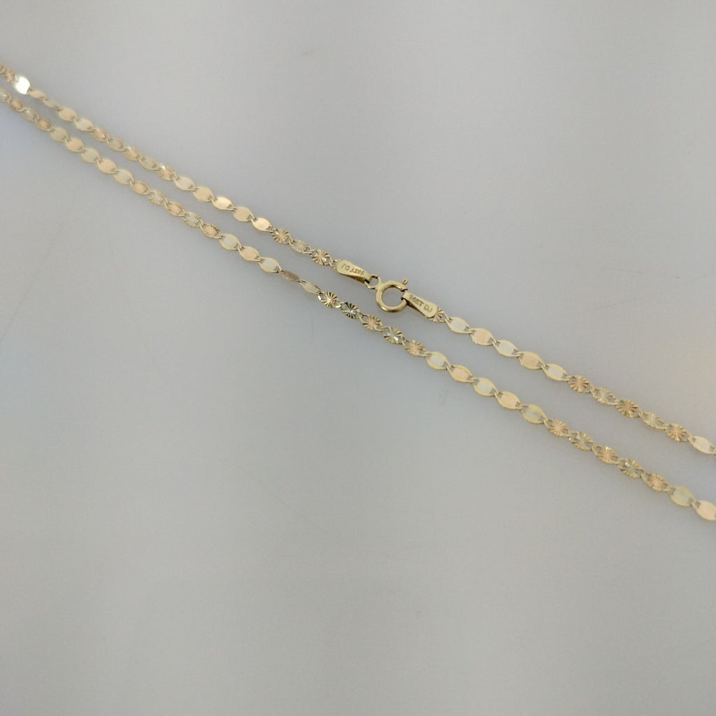 CADENA ORO 14 K 1.6 GRMS (SEMINUEVO)