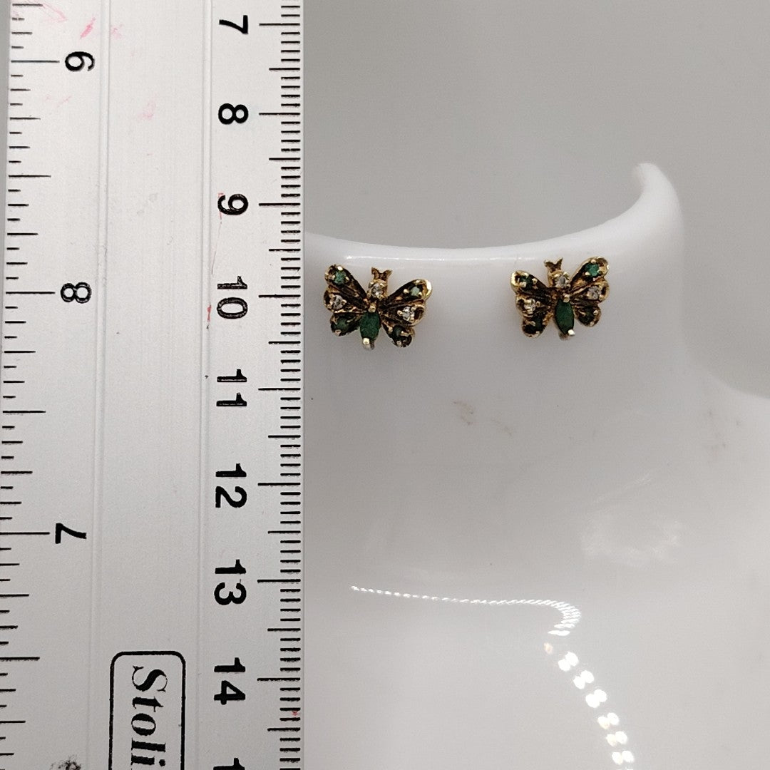 ARETES PAR ORO 10 K 1.4 GRMS (SEMINUEVO)