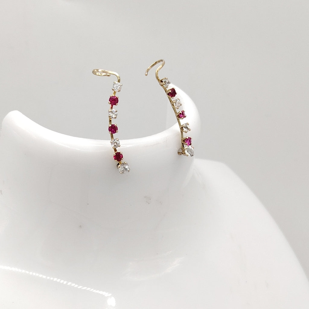 ARETES PAR ORO 10 K 1.1 GRMS (SEMINUEVO)