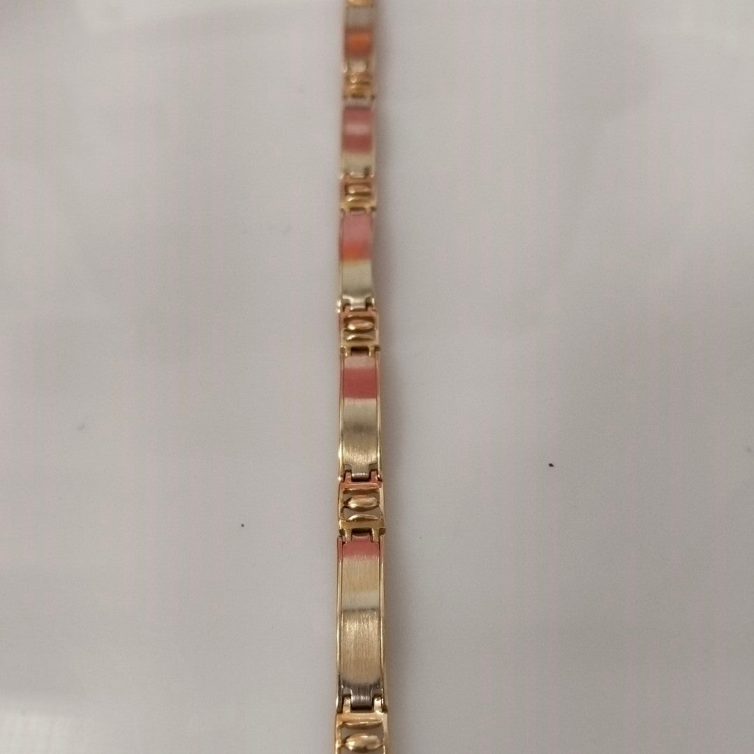 PULSERA ORO 14 K 12.3 GRMS (SEMINUEVO)