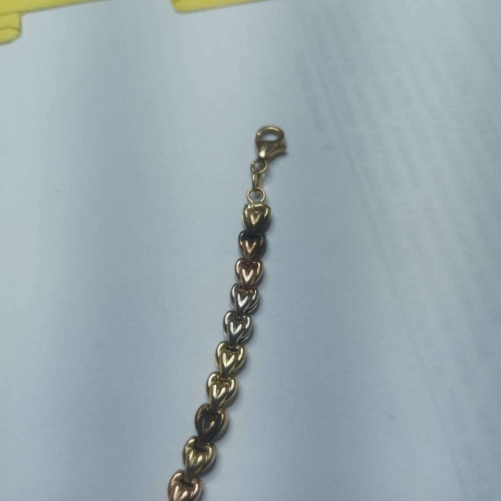 PULSERA ORO 14 K 5.7 GRMS (SEMINUEVO)