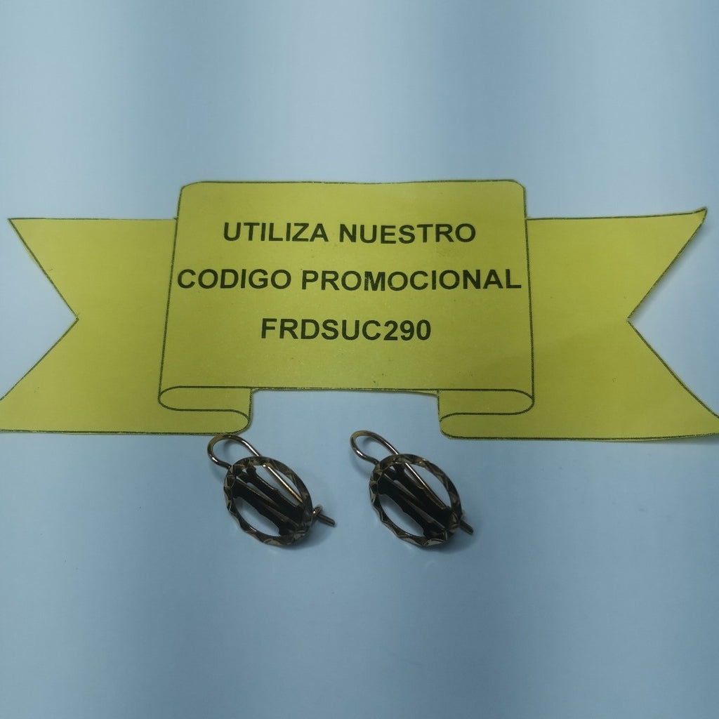 ARETES PAR ORO 10 K 1.8 GRMS (SEMINUEVO)