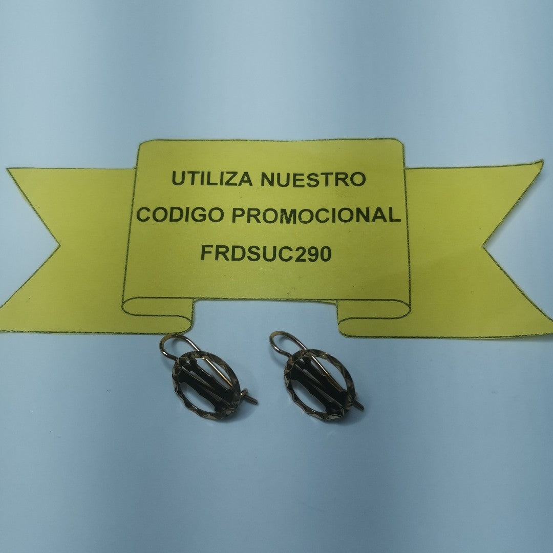 ARETES PAR ORO 10 K 1.8 GRMS (SEMINUEVO)