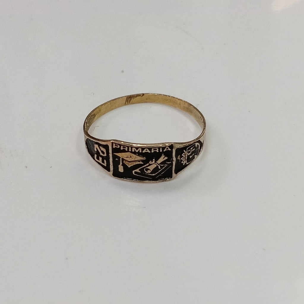 ANILLO DE GRADUACIÓN ORO 8 K 1,10 GRMS (SEMINUEVO)