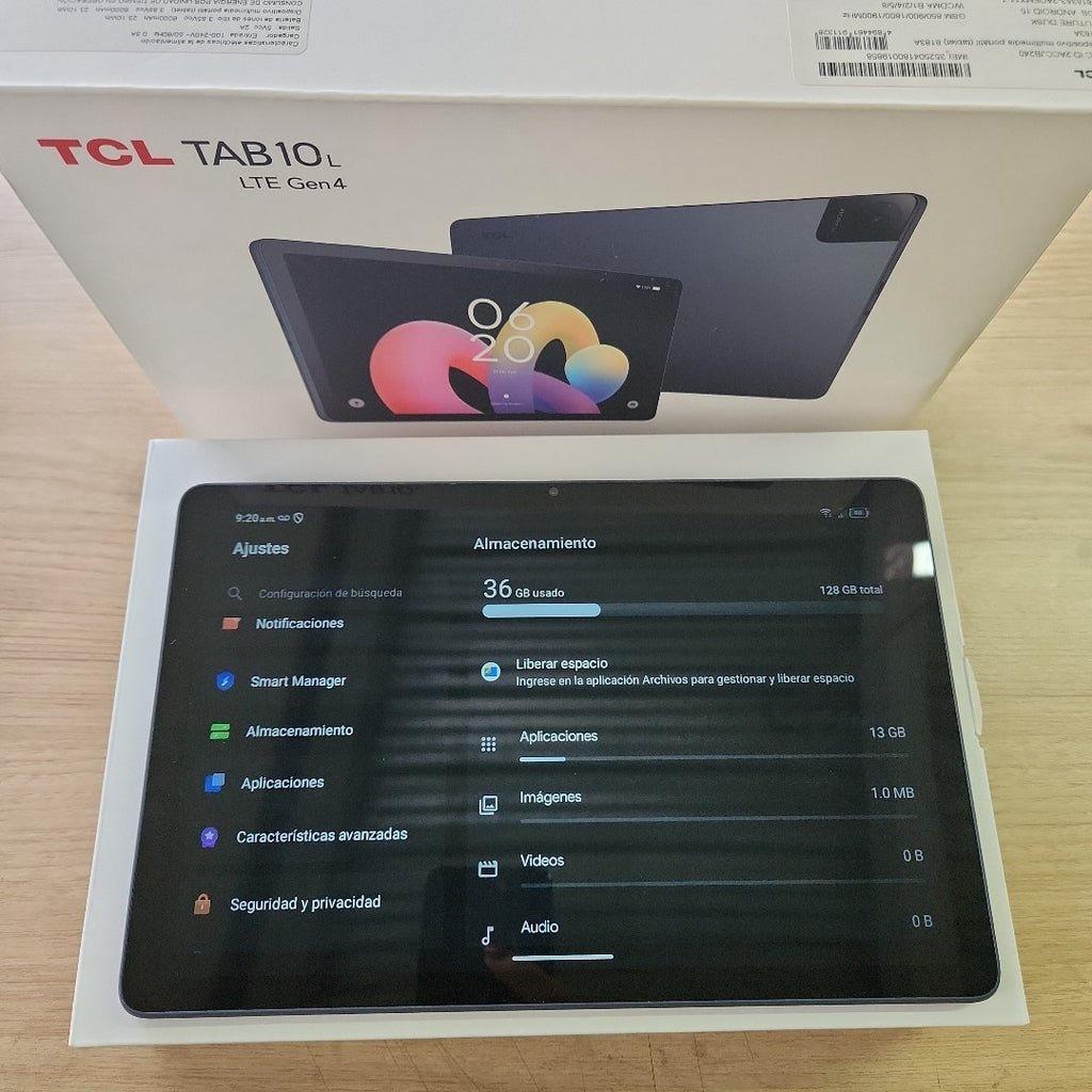 TABLETA TCL TAB 10L GEN 4 8183A (2024) 128 GB 4 GB RAM (SEMINUEVO)