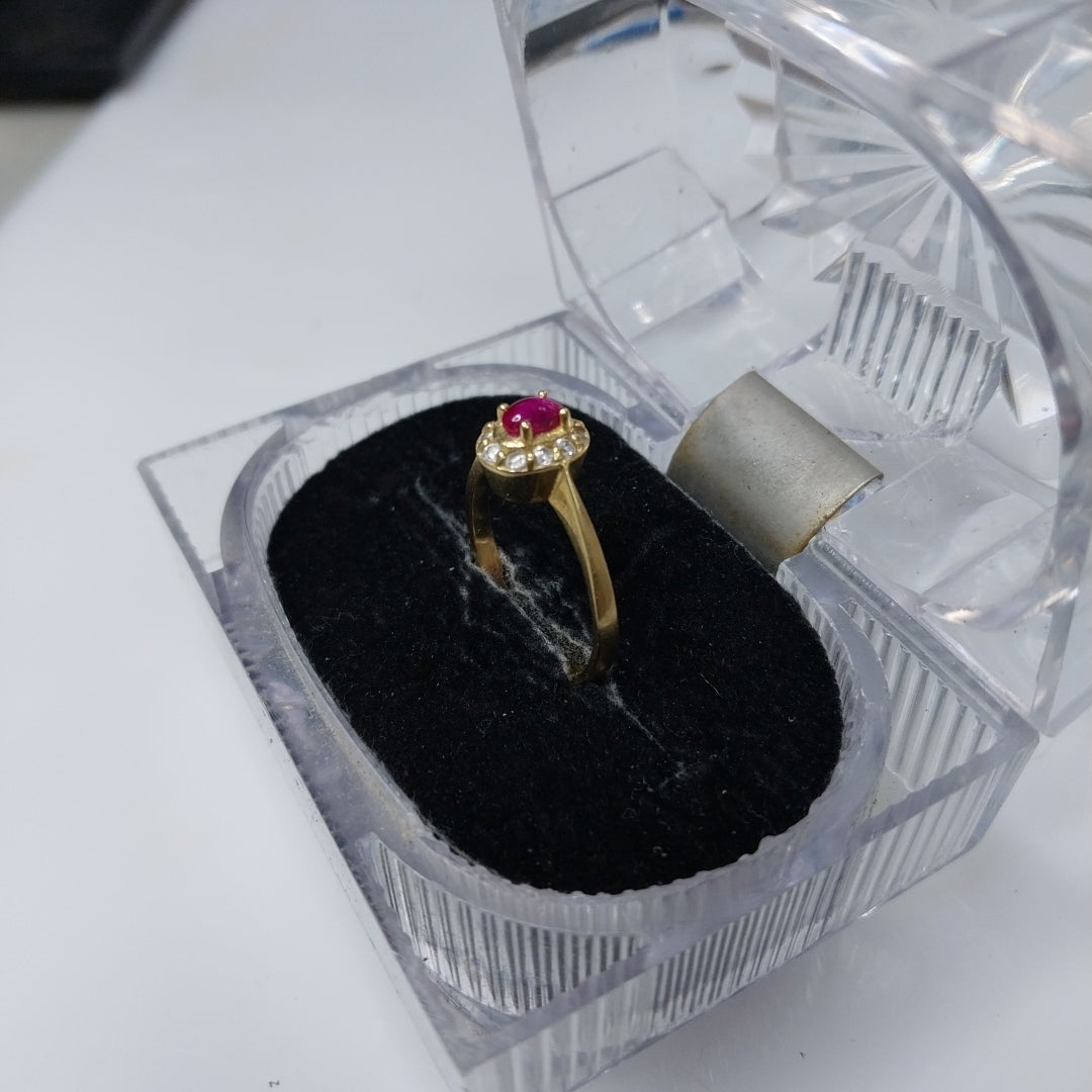 ANILLO ORO 14 K 2,40 GRMS (SEMINUEVO)