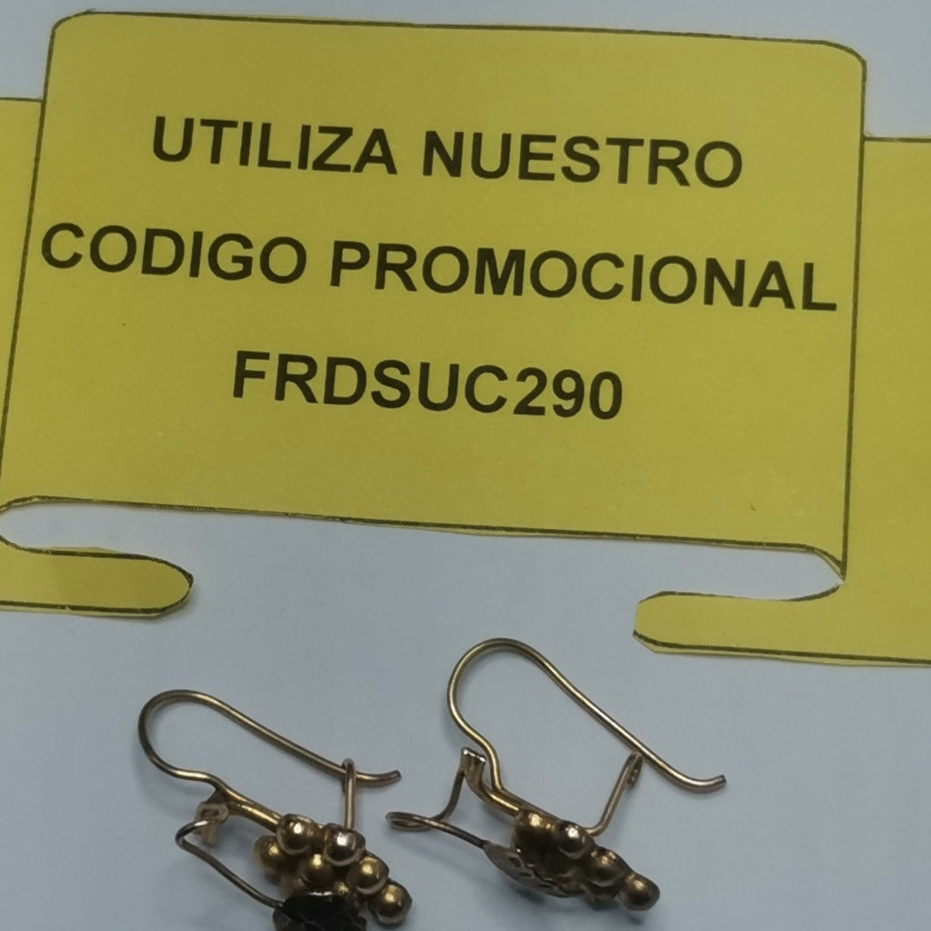 ARETES PAR ORO 10 K 2,00 GRMS (SEMINUEVO)