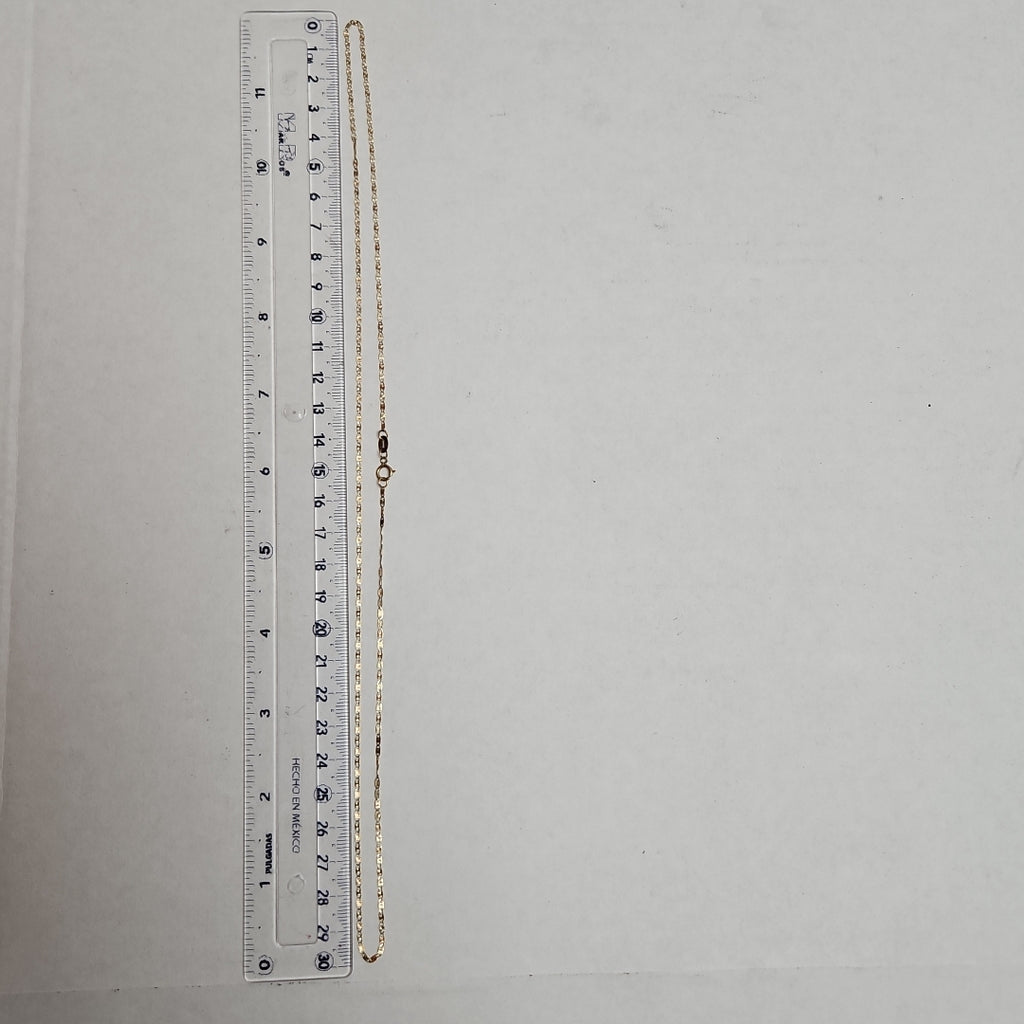 CADENA ORO, ORO COMBINADO 10 K 2.1 GRMS (SEMINUEVO)
