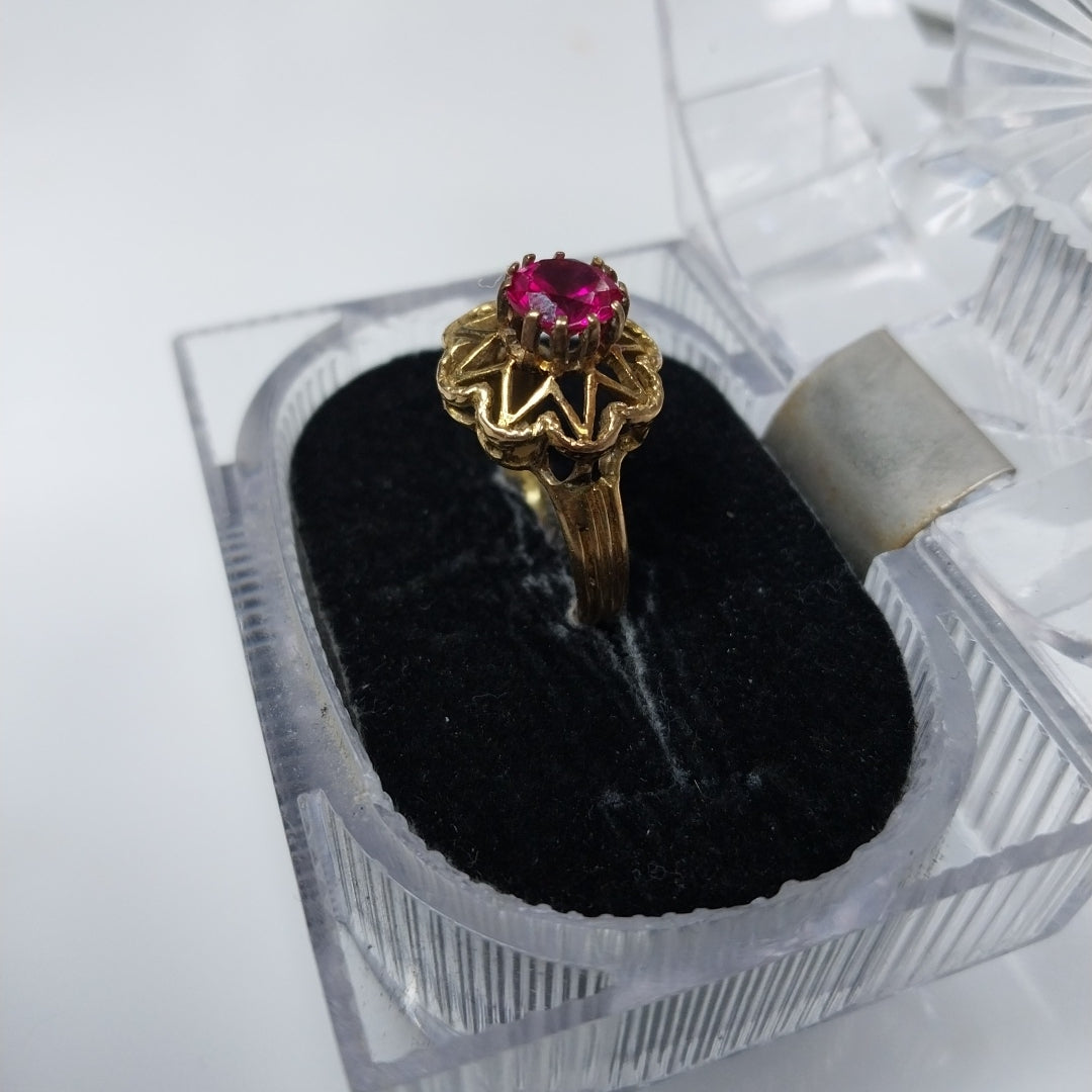 ANILLO ORO 10 K 3,90 GRMS (SEMINUEVO)