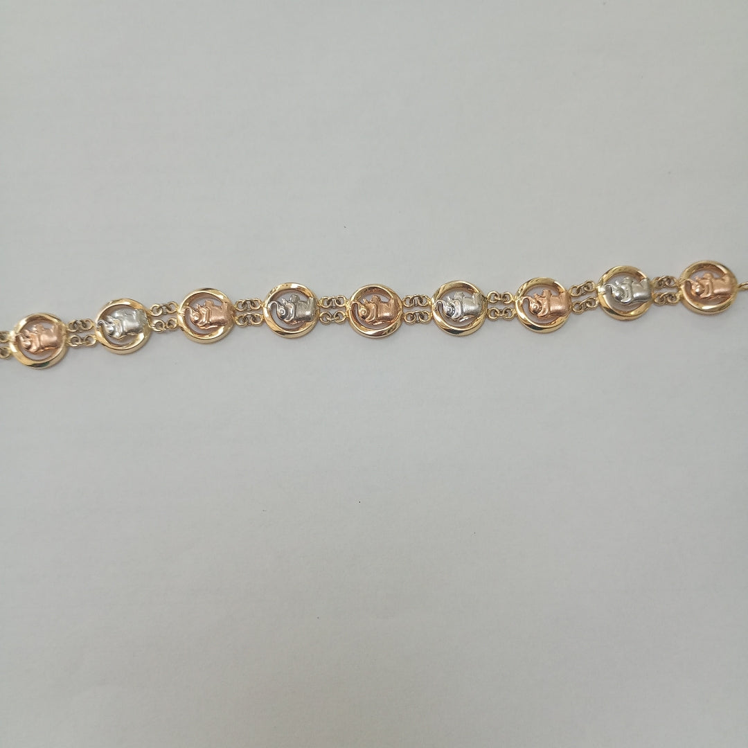 PULSERA ORO 14 K 10.7 GRMS (SEMINUEVO)