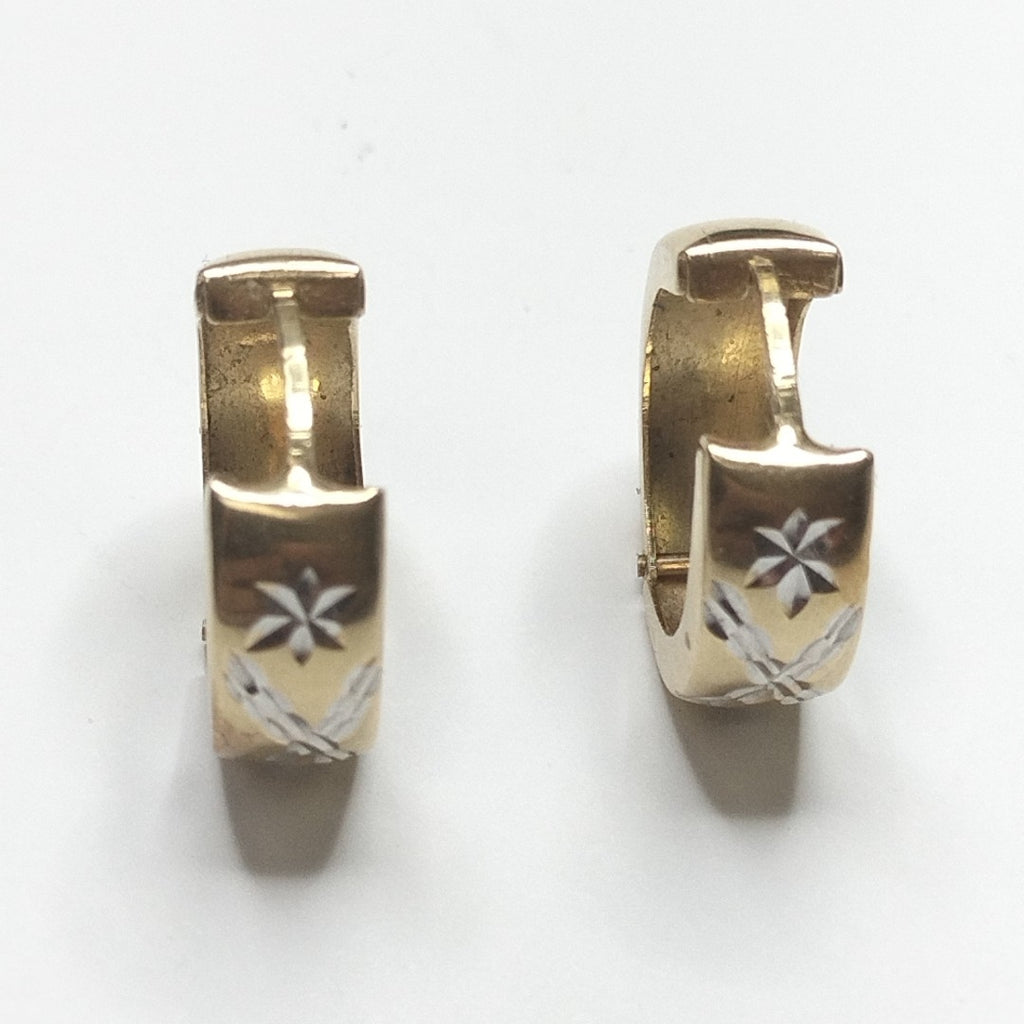 ARRACADAS PAR ORO 14 K 2,80 GRMS (SEMINUEVO)