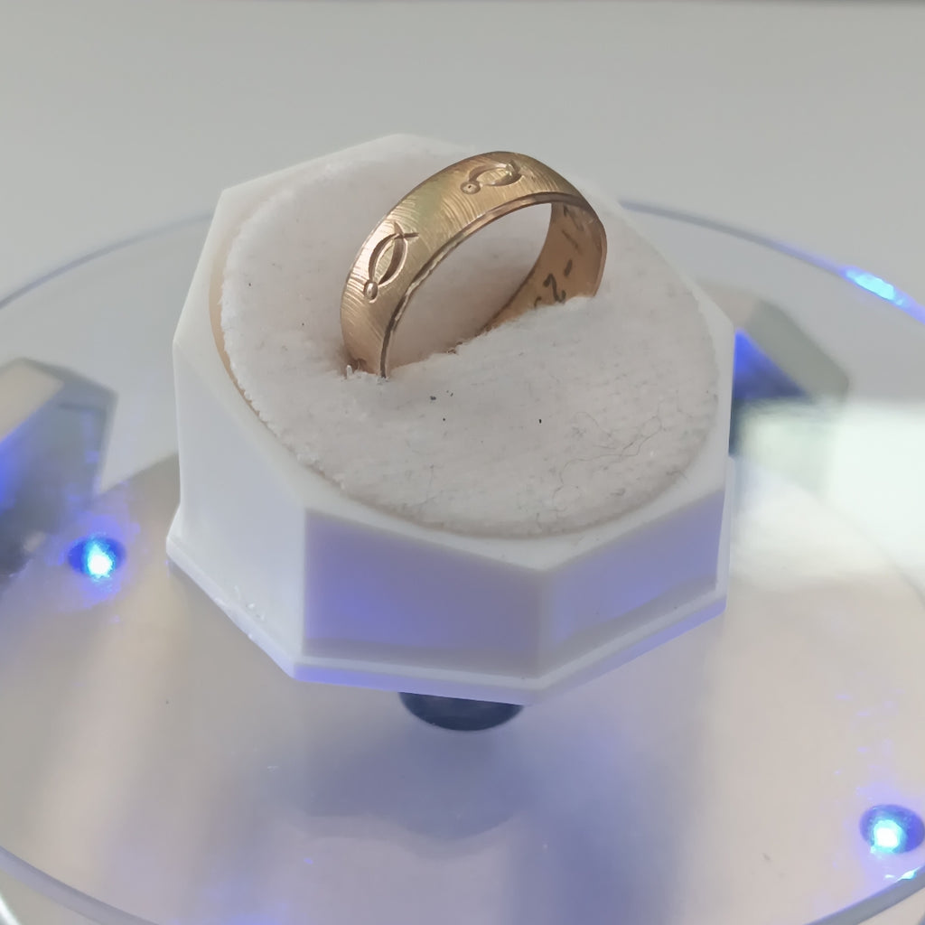 ANILLO ORO 10 K 1,60 GRMS (SEMINUEVO)