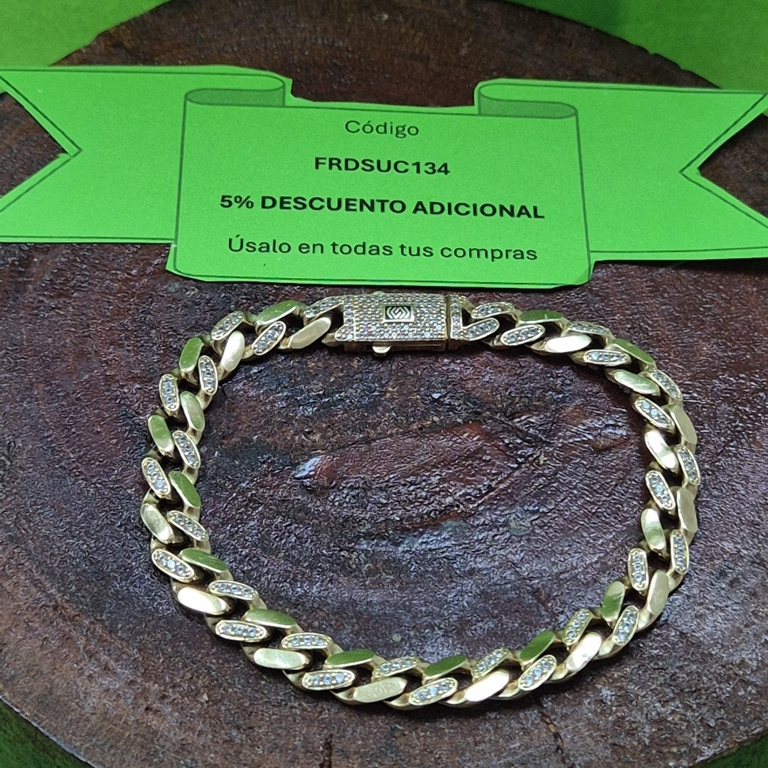PULSERA ORO 10 K 14.1 GRMS (SEMINUEVO)