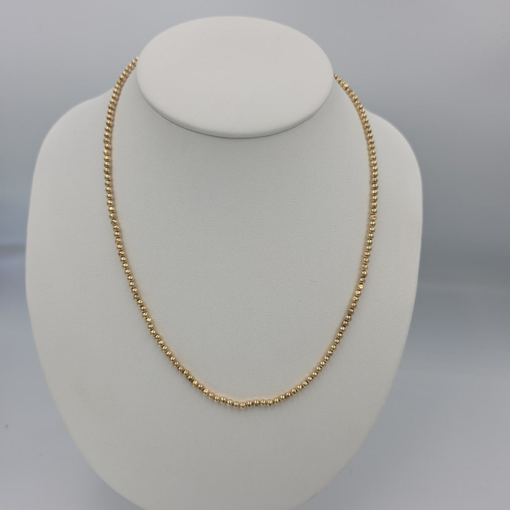 GARGANTILLA ORO 14 K 16,30 GRMS (SEMINUEVO)