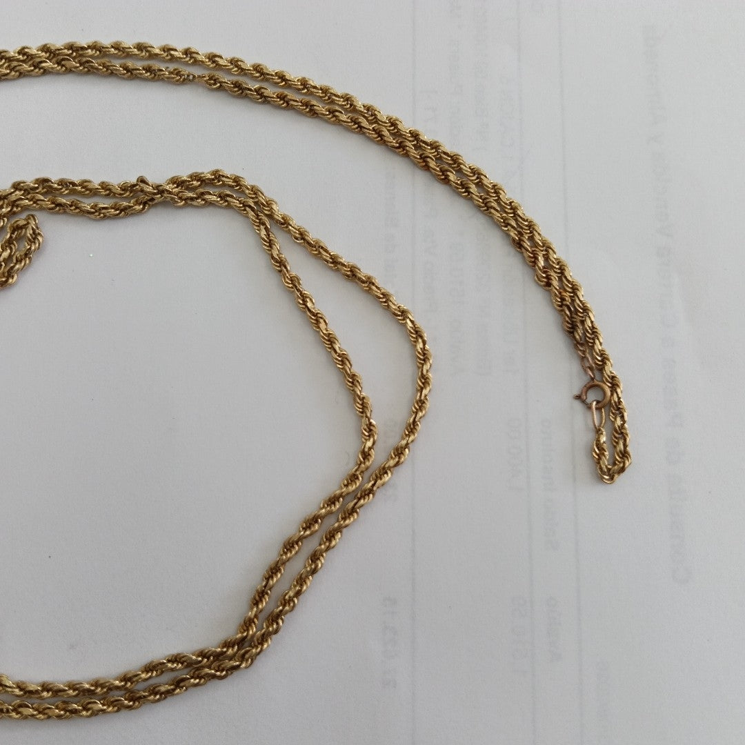 CADENA ORO 10 K 14,70 GRMS (SEMINUEVO)