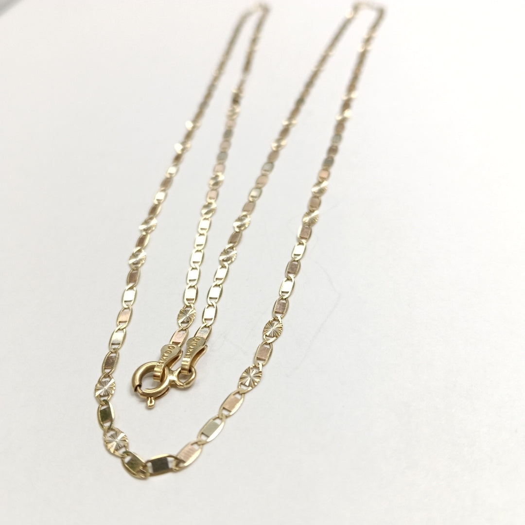 CADENA ORO 14 K 3 GRMS (SEMINUEVO)