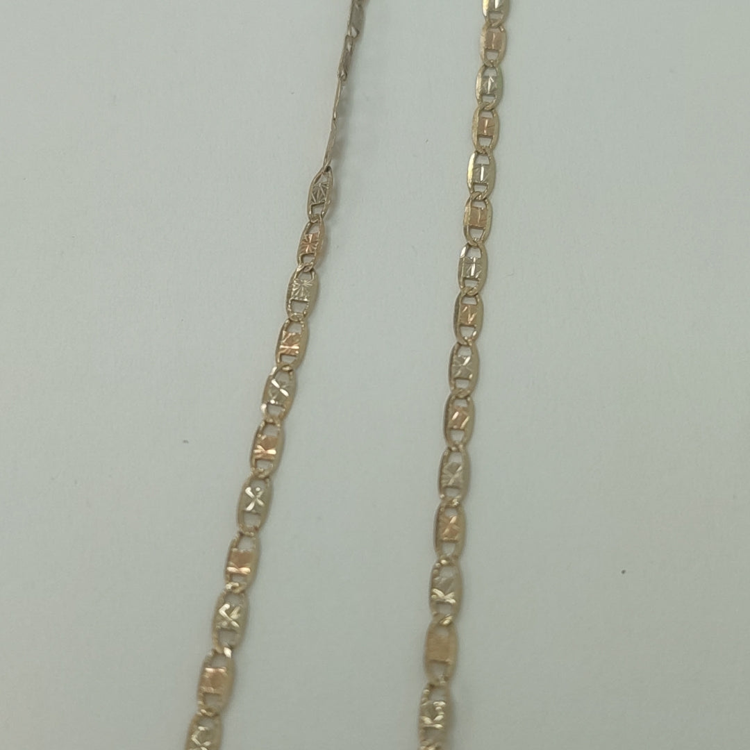 CADENA ORO 14 K 2,10 GRMS (SEMINUEVO)