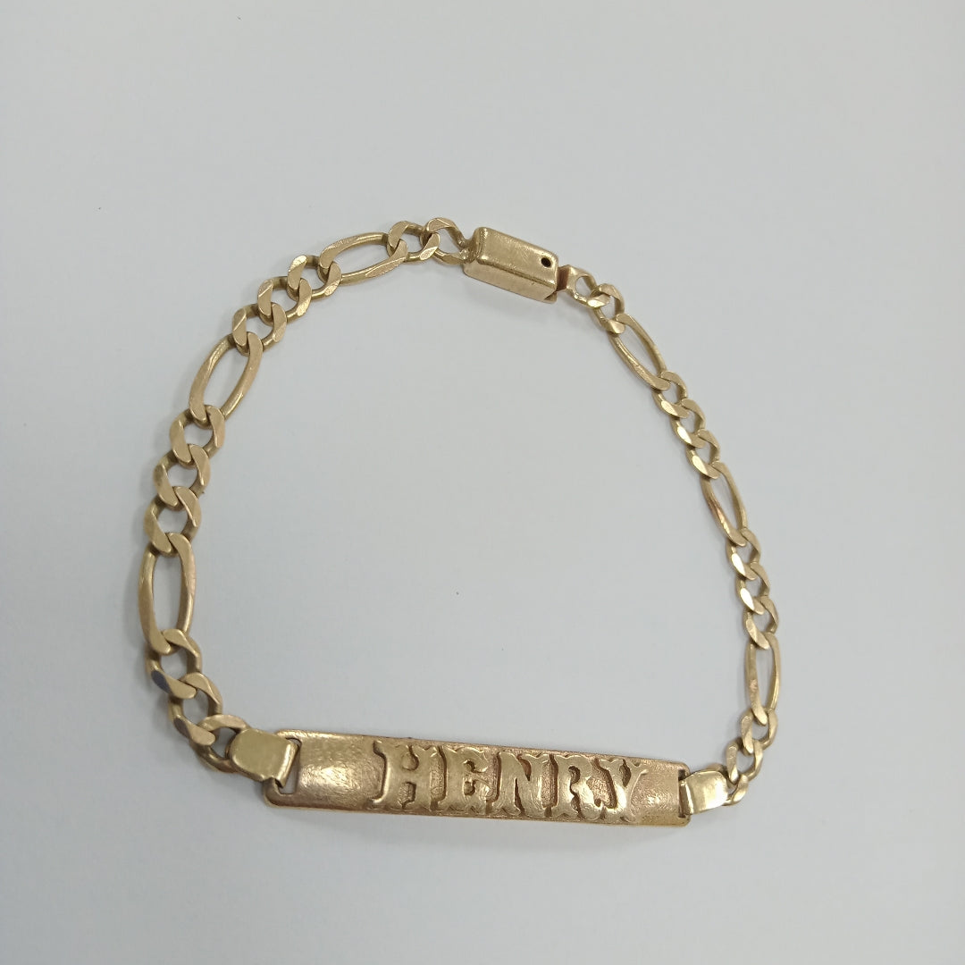 ESCLAVA ORO 10 K 4.9 GRMS (SEMINUEVO)