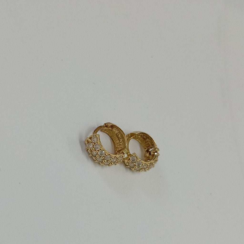 ARETES PAR ORO 10 K 2.2 GRMS (SEMINUEVO)