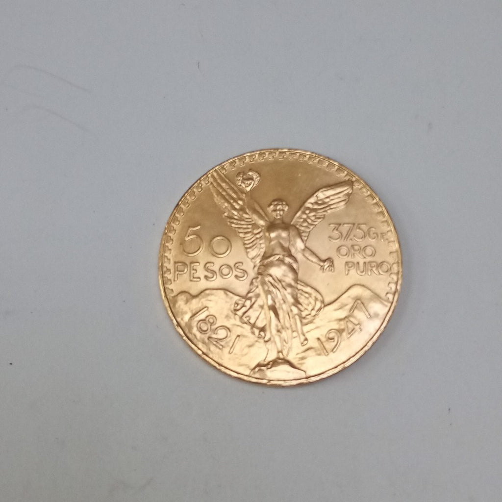 K1 41.6 GRMS 21 K IDENTIFICACIÓN MONEDA NOMINATIVA MONEDAS PESOS 50 PESOS (SEMINUEVO)