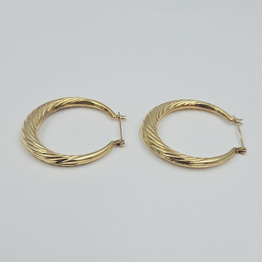 ARRACADAS PAR ORO 14 K 3.6 GRMS (SEMINUEVO)