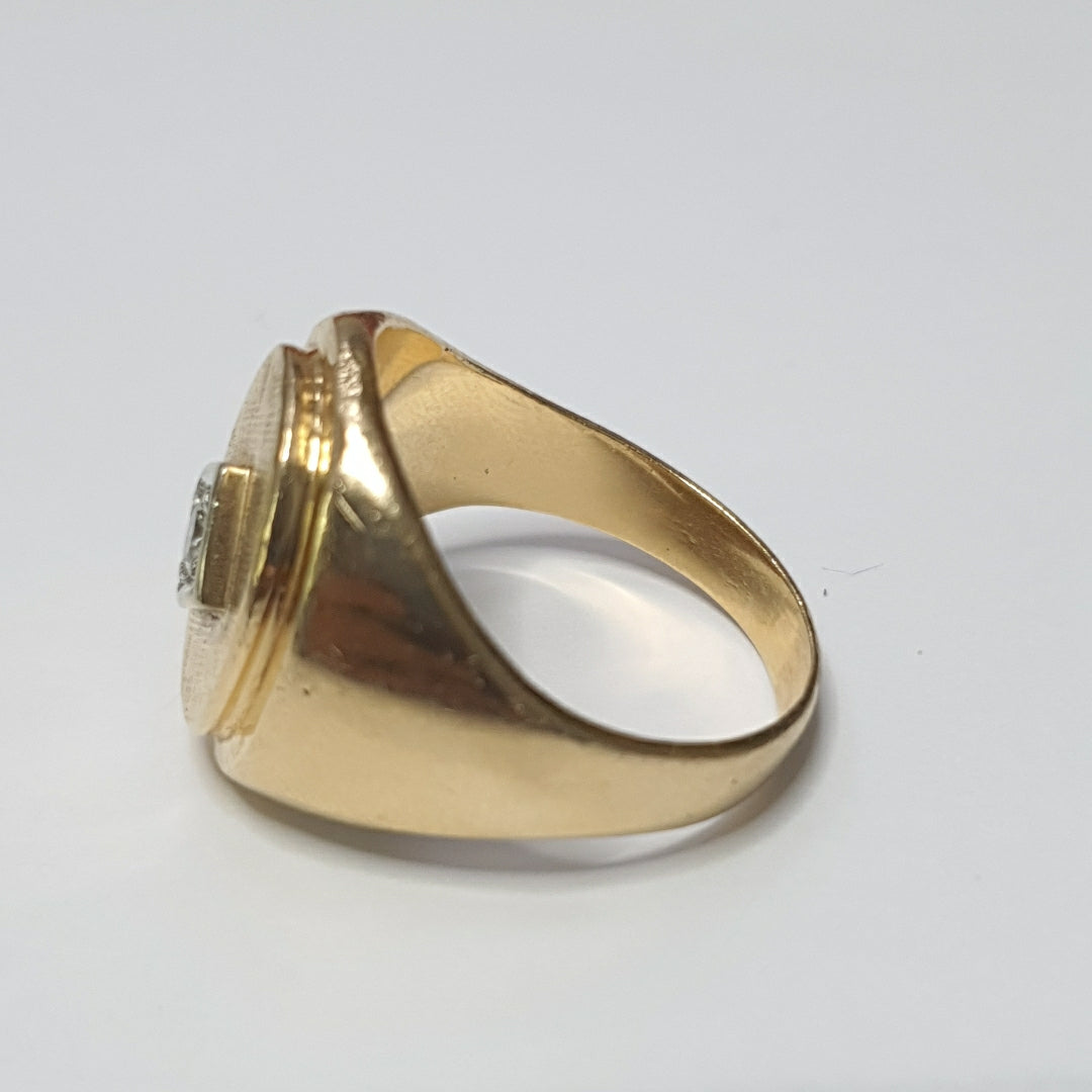 ANILLO ORO 14 K 15,70 GRMS (SEMINUEVO)