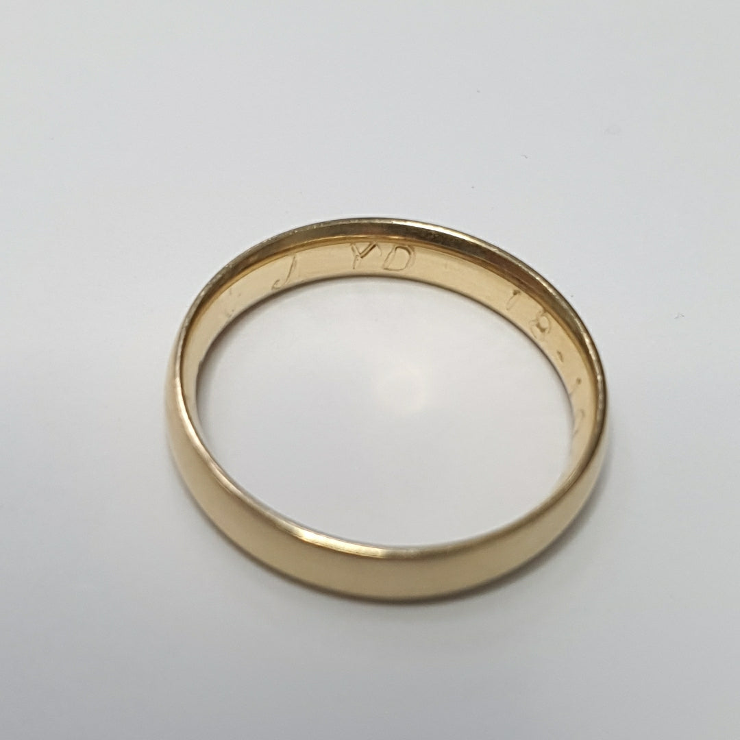ARGOLLA ORO 14 K 2.7 GRMS (SEMINUEVO)