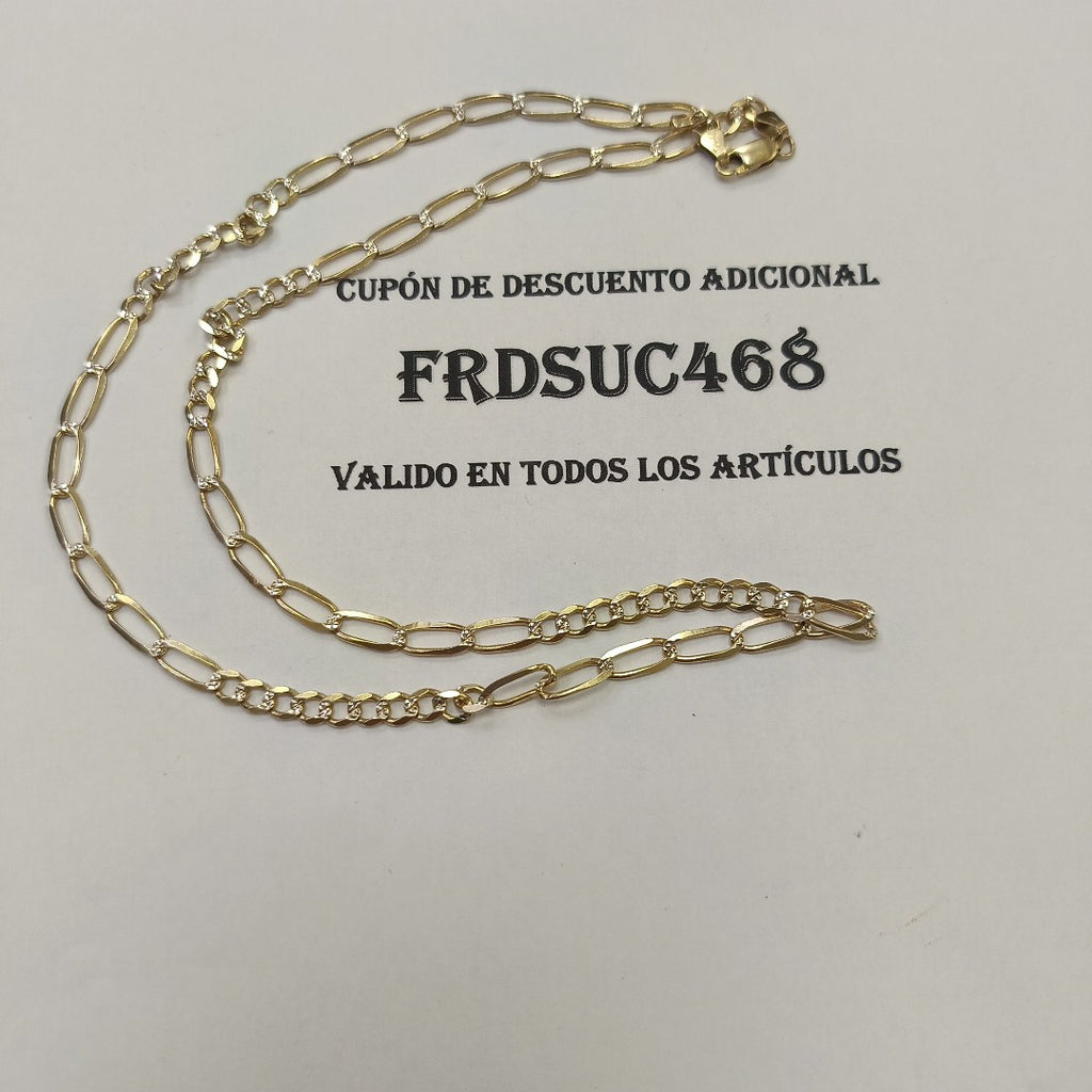 CADENA ORO,RODIADO 10 K 13,20 GRMS (SEMINUEVO)